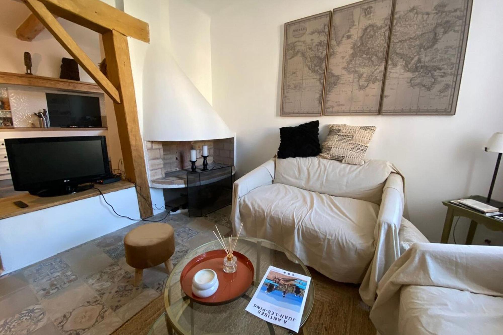 06M - Old Antibes Beautiful Duplex Terrace With Sea View Apartment Exterior photo