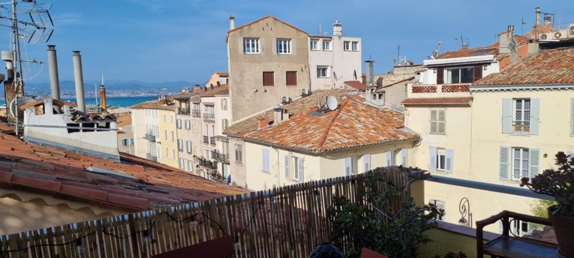 06M - Old Antibes Beautiful Duplex Terrace With Sea View Apartment Exterior photo